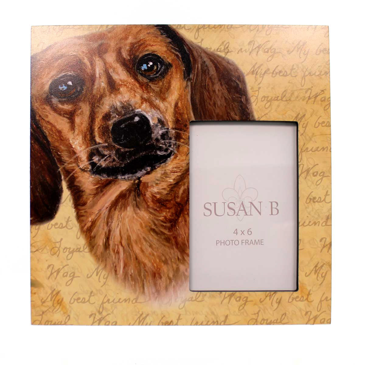 (23935) Dachshund Red Frame