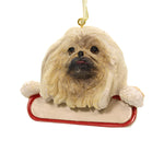 Personalized Ornaments PEKINGESE Polyresin Dog Puppy Christmas 21861