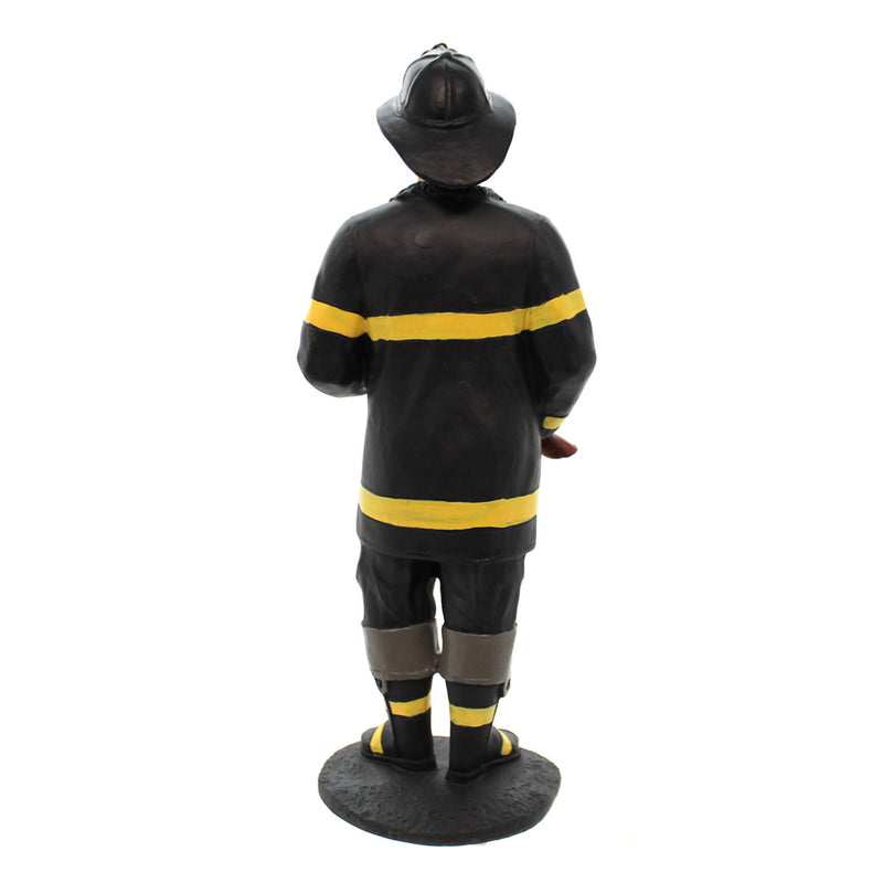 Figurine Fireman White - - SBKGifts.com