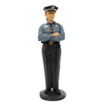 Figurine Policewoman White Polyresin Officer Protect Serve 27024 (24179)