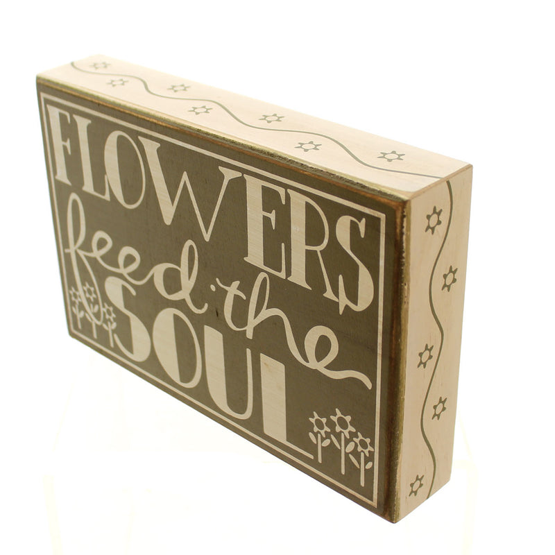 Home & Garden Flowers Feed Box Sign - - SBKGifts.com