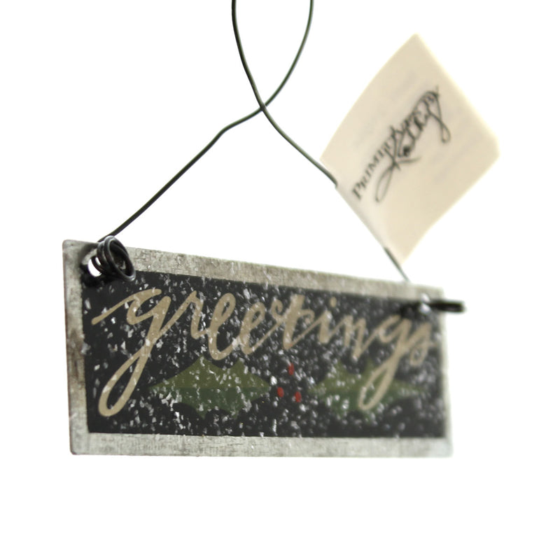 Christmas Greetings Plaque - - SBKGifts.com