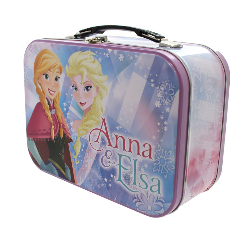 Disney Elsa & Anna Tin Tote - - SBKGifts.com