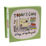 Home & Garden Today's Goal Memo Pads Paper Laugh At Work Office 4048948 (24719)