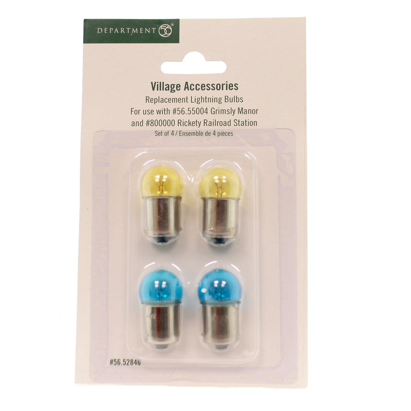 Dept 56 Accessories Replacement Lightning Bulbs Glass Village Accessories 52846 (25008)