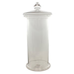 Home Decor Glass Jar With Lid Glass Tabletop Display 94473 (25085)