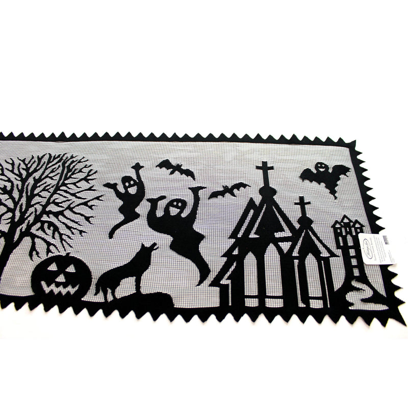 Halloween Spooky Hollow Table Runner - - SBKGifts.com