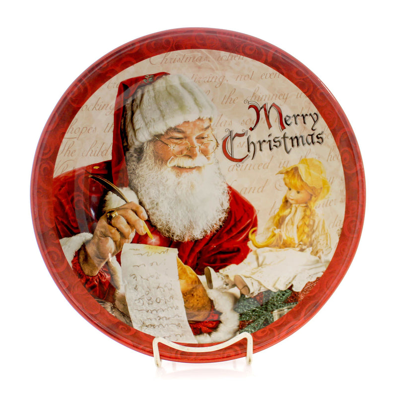 Tabletop Magical Santa List Bowl Ceramic Christmas Ceramic (25319)