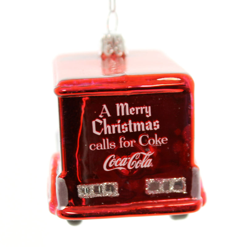 Holiday Ornaments Coca-Cola Truck Glass Christmas Coke Is It! Cc4151 (25818)