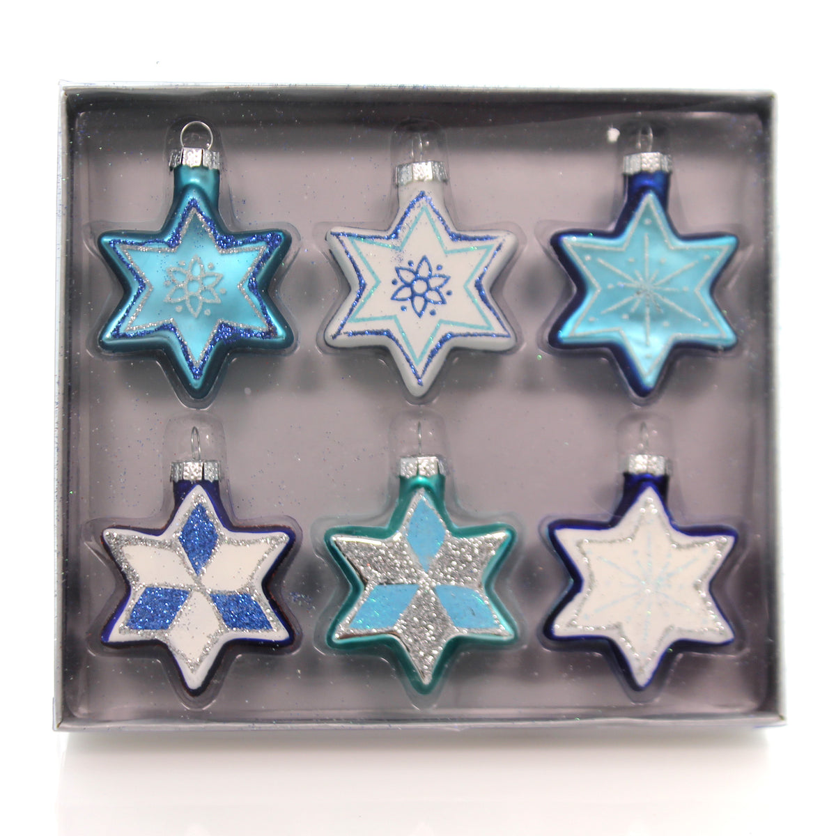 (25819) Jewish Star S With Glitter