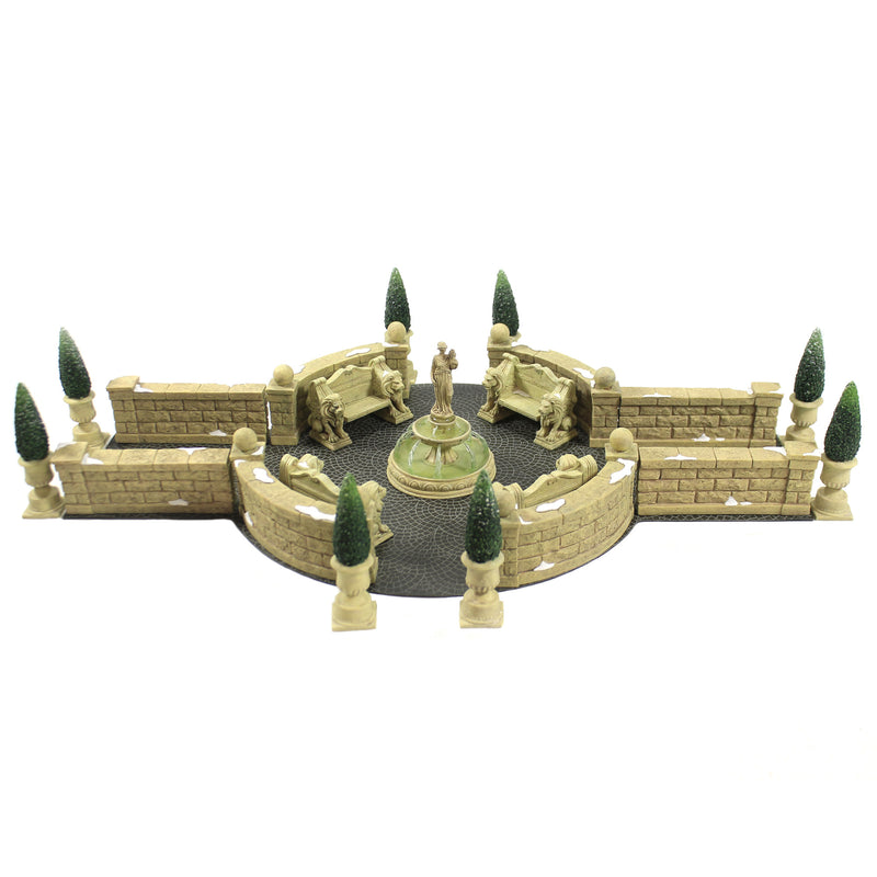 Department 56 Accessory Camden Park Square Polyresin Handpainted Fountain 52687 (26251)