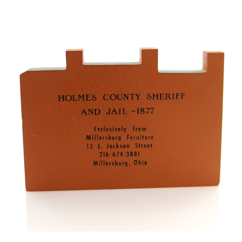 Cats Meow Village Holmes County Sheriff - - SBKGifts.com