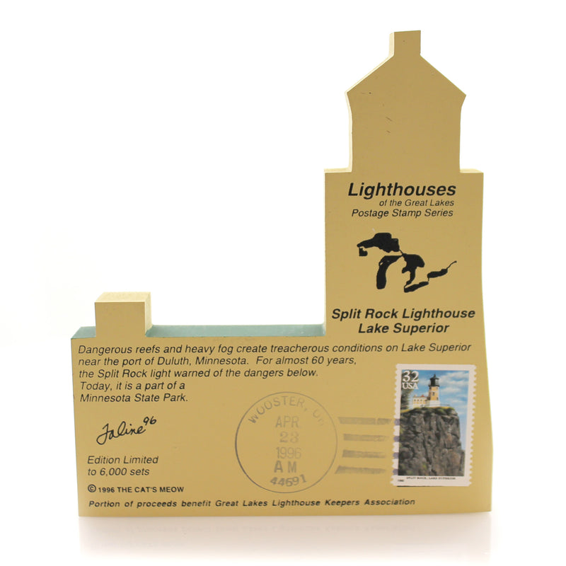 Cats Meow Village Split Rock Lighthouse - - SBKGifts.com