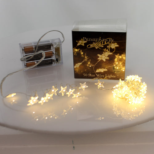 Christmas Star Wire Lights 50 - - SBKGifts.com