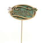 Easter Think Spring Plant Stake Wood Flourish Butterfly 4051068 (27019)