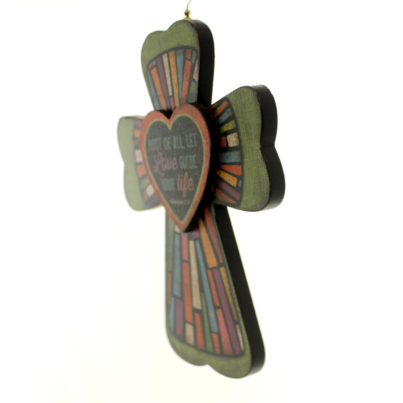 Home Decor Let Love Guilde Wall Cross - - SBKGifts.com