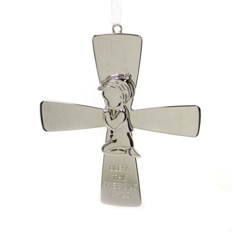 Religious Boy Cross Metal Bless Precious Child 19657 (27331)