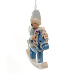 Personalized Ornament Blue Rocking Horse - - SBKGifts.com