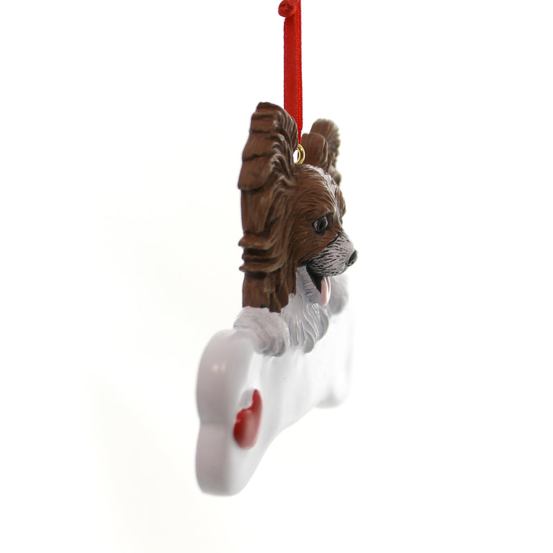 Personalized Ornament Papilon - - SBKGifts.com