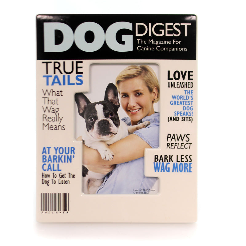 Home & Garden Dog Magazine Frame Ceramic Canine True Tails Paw 4051439 (27725)