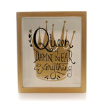 Home Queen Shadow Box Wood Royal Everything 30249 (28293)