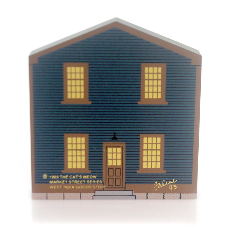Cats Meow Village West India Goods - - SBKGifts.com