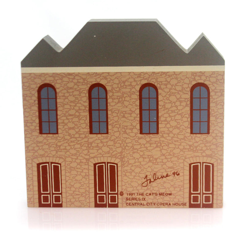 Cats Meow Village City Opera House - - SBKGifts.com