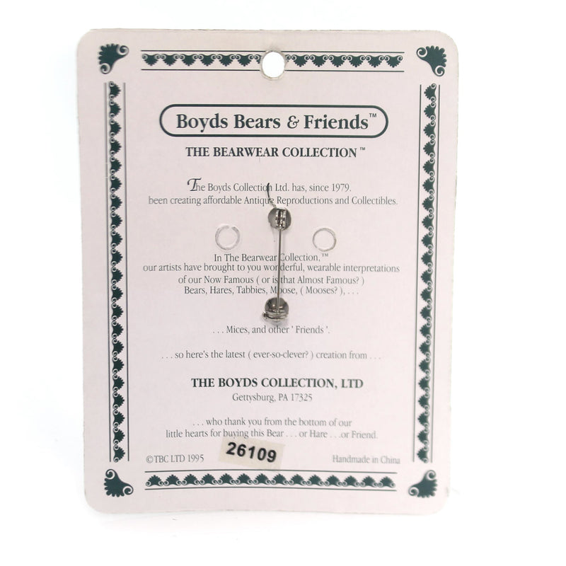 Boyds Bears Resin Bailey The Graduate Pin - - SBKGifts.com