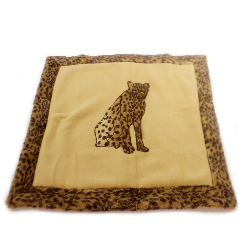 Home Decor Cheetah Square Pillow Sham - - SBKGifts.com