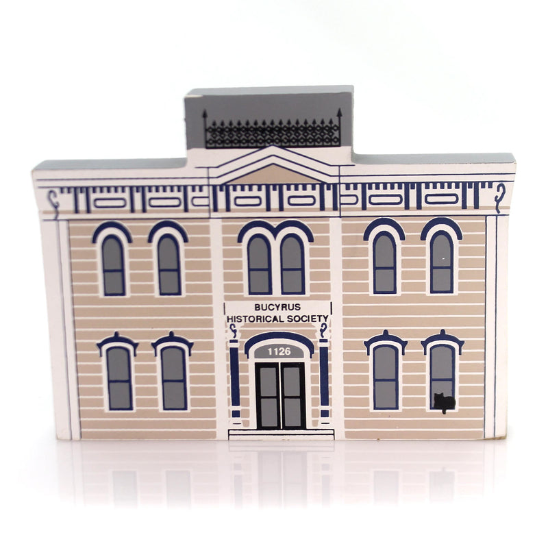 Cats Meow Village Historical Society Wood Series Xii 12 Retired 1202 (29754)