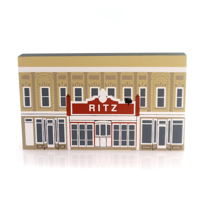 Cats Meow Village Ritz Theater Wood Series Xii 12 Retired 1210 (29760)