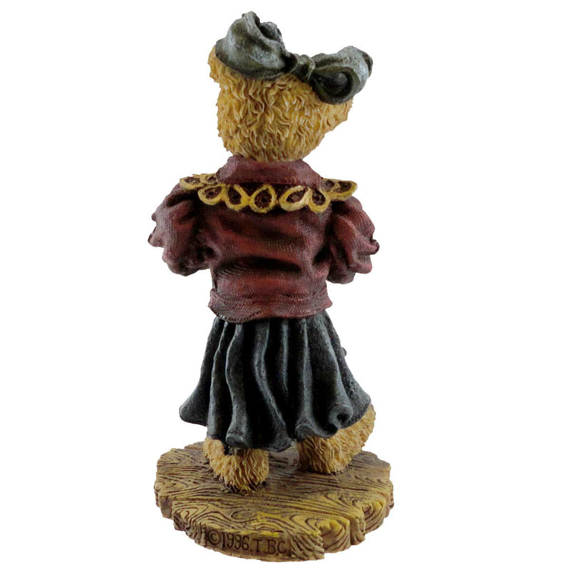 Boyds Bears Resin Justina The Choir Singer - - SBKGifts.com