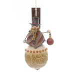 Jim Shore Snowman Holding Ornament River's End Hanging Ornament 4054593 (30572)