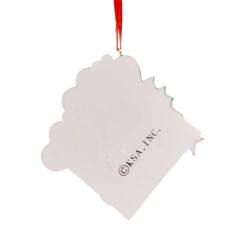 Personalized Ornament Grandma's Letter Family 6 - - SBKGifts.com