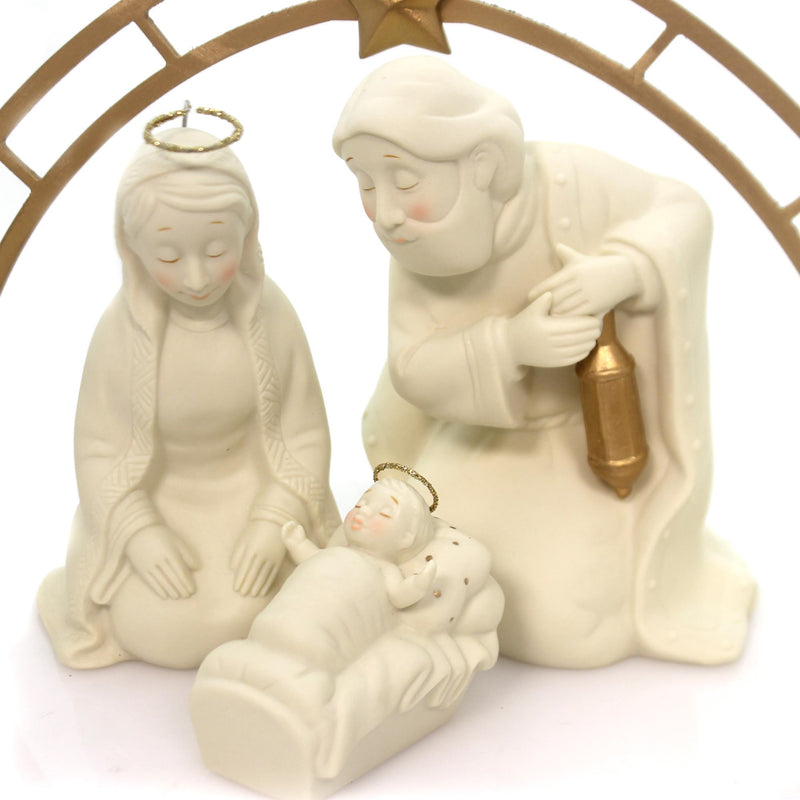 Christmas Holy Night Nativity Set / 8 Porcelain Dept 56 4054881 (31252)