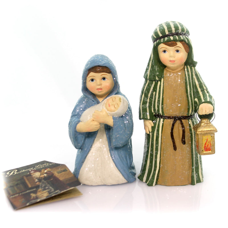 Christmas Mary And Joseph Polyresin Nativity St/2 Jesus Td5066 (31276)