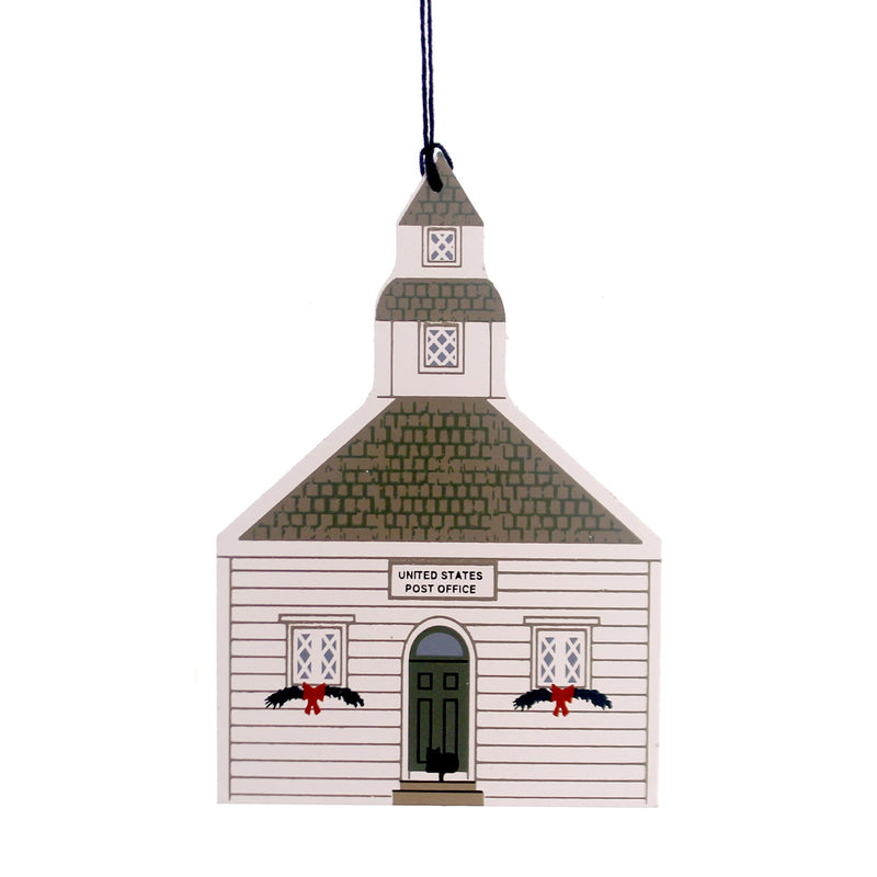 Cats Meow Village DEERFIELD POST OFFICE ORNAMENT Limited Edition 1996 021