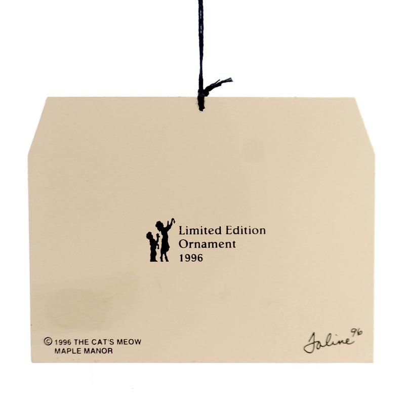 Cats Meow Village Maple Manor Ornament - - SBKGifts.com