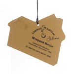 Cats Meow Village Newly Wrapped House Ornament - - SBKGifts.com