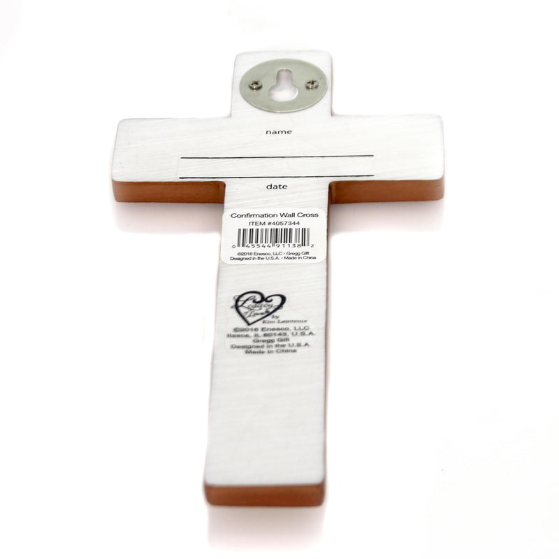 Religious Confirmation Wall Cross - - SBKGifts.com