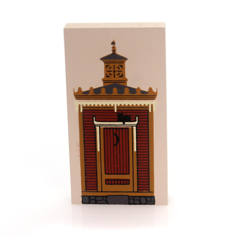Cats Meow Village VICTORIAN OUTHOUSE Wood Accessory Bathroom Out House 169