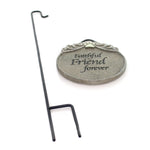 Home & Garden FAITHFUL FRIEND GARDEN STAKE Polyresin Paw Print 65483