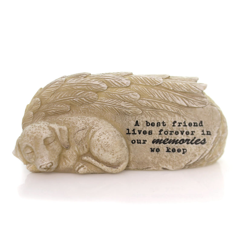 Home & Garden DOG MESSAGE BAR Polyresin Memories Best Friend 13647