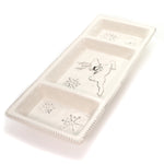 Tabletop Holiday Dance Sectional Plate - - SBKGifts.com