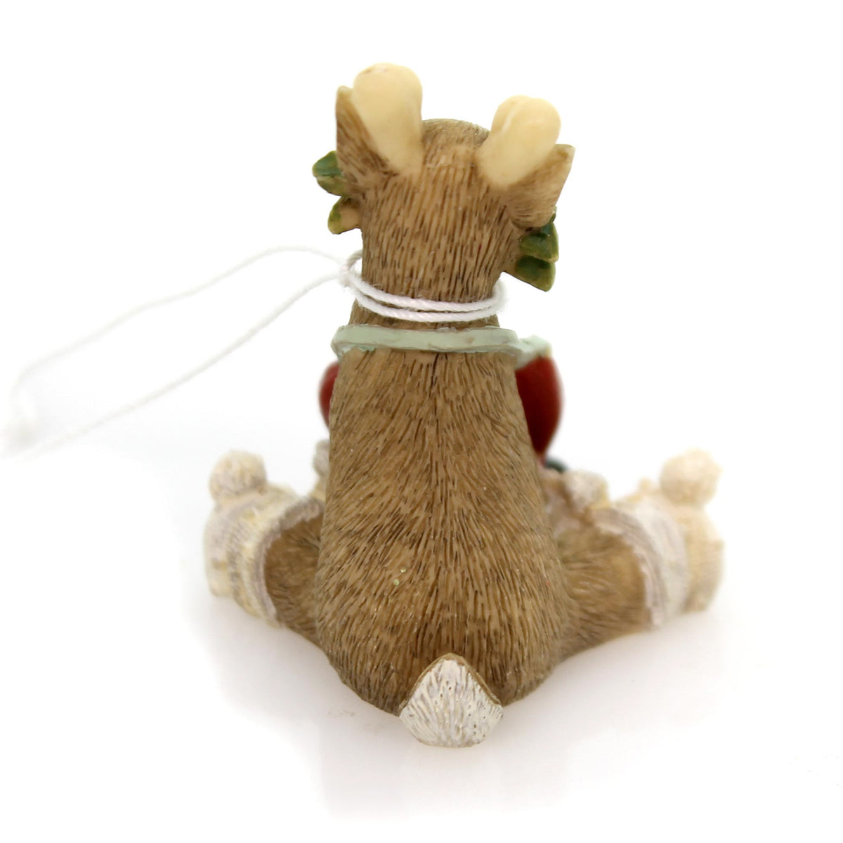 Christmas Reindeer With Holly - - SBKGifts.com