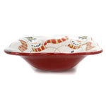 Tabletop Very Merry Snowman Bowl - - SBKGifts.com