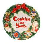 Christopher Radko Workshop Wonderland Plate Ceramic Christmas Holidays Cookie (3485)