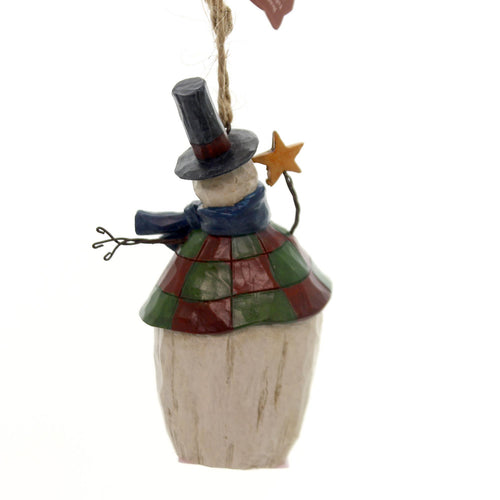 Jim Shore Snowman With Top Hat - - SBKGifts.com
