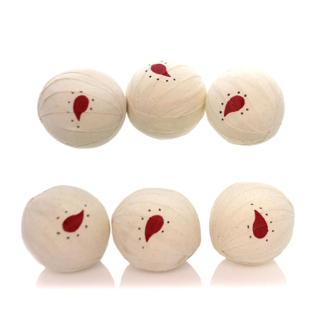 (34952) Snowman Rag Ball Lg