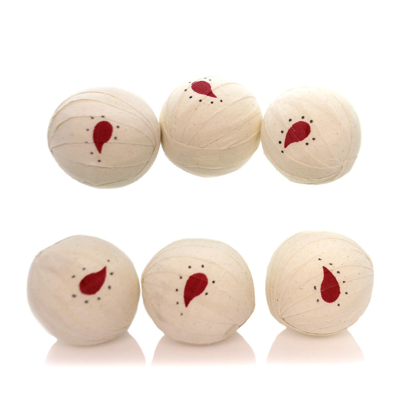 (34952) Snowman Rag Ball Lg